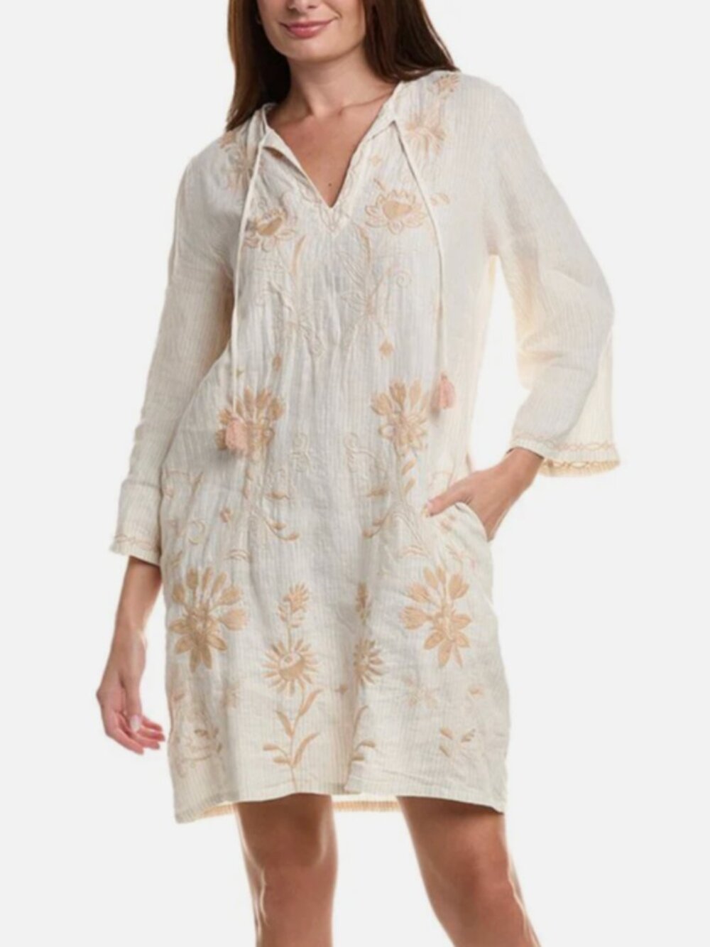 NWT Johnny Was Danika Kimono Sleeve Relaxed Dress